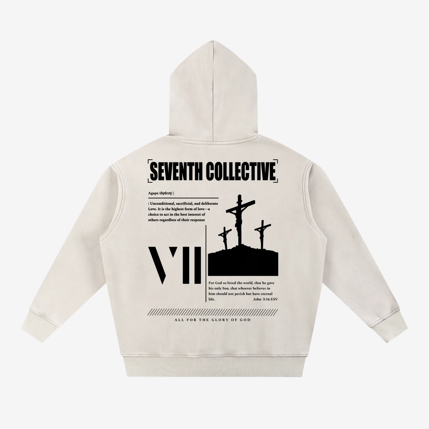 Agape — The Heritage Hoodie Oversized